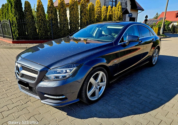 Mercedes-Benz CLS cena 81900 przebieg: 161000, rok produkcji 2012 z Brodnica małe 211